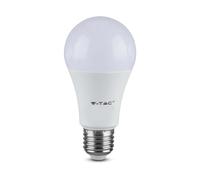 V-TAC Ampoule LED culot E27 8,5W (équivalent 60W) A60-806 Lumen - 6500K Blanc Froid - Ouverture du faisceau lumineux 200° - Efficacité Maximale et Économie d'Énergie