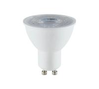 V-TAC Spot LED GU10 7,5 W 6500 K blanc froid, 610 lumens, puce Samsung, angle d'éclairage 110°, économe en énergie, boîtier en plastique, espérance de vie de 20 000 heures