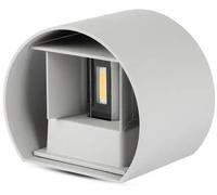 V-TAC applique murale extérieure 1x6 W gris 7083