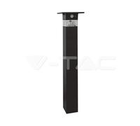 V-tac borne led solaire 3W 3000K noir VT-1170 - 23401 onforme]