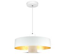 V-TAC Lampadario LED à Suspension Moderne en Métal 7W, Blanc VT-7666-WH