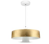 V-TAC Lampadario LED Sospensione Moderne En Métal Forme Campana 7W Design Oro