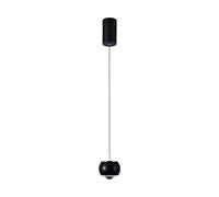 V-TAC Lampadario LED Suspendu 9W Moderne Blanc Noir 3000K 4000K T]