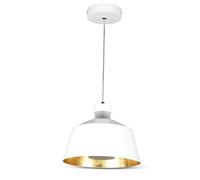 VT-3937 - Luminaire suspendu, 7 W, 400 lm, 3 000 K, rond, blanc