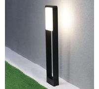 V-TAC Lampe de borne d'extérieur - Samsung - IP65 Waterproof - Noir - 10W - 650 Lumens - 3000K