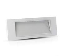 V-TAC Lampe d'urgence LED, blanc
