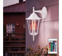 V-TAC Lampe Extérieure Murale Wandleuchte 1 Lampe RGB LED Dimmable Blanc