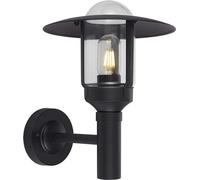 V-TAC Lampe murale d'extérieur - UP - Down - Fixations murales - Support E27 - IP44 - Noir mat