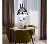 Lampe suspendue design rétro marteau pendule lumière salon éclairage chrome V-TAC 3712