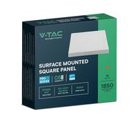 V-TAC Mini panneau LED - Samsung - Surface rétroéclairée - IP20 - Blanc - 18 W - 1850 lumens - 3000 K
