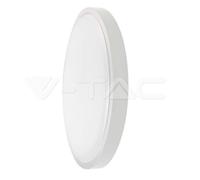 V-TAC Plafonnier LED Rond 18W - Blanc Neutre 4000K - Lampe de Plafond LED pour Maison, Salon, Chambre, Bureau, Salle de Bain - Lumière Applique - 1830 Lumen - IP44 - Diamètre 225 mm