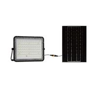 Projecteur solaire noir - 15W - IP65 - 1200 lumens - 4000K
