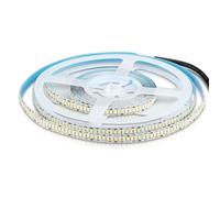 V-TAC Ruban 1200 LED SMD 2835 - 5 Mètres - Bande LED Adhésive - Bobine Lumière Blanche Naturelle 6400k - 7,2W IP20- Haute Luminosité