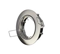 V-TAC SKU.3588 Coupelle Spot Orientable GU10 SATIN VT-779, Plastique,et autre materiaux, Profondeur :30 mm