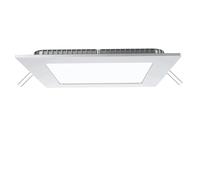 V-TAC SKU.4867 Downlight LED Plat Carré 12W VT-1207, Plastique,et Autre materiaux, 12 W, Blanc, Hauteur x Largeur x Profondeur : 170 mm x 170 mm x 25 mm