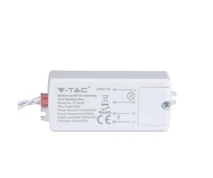 V-TAC SKU.5085 Détecteur de Mouvement de Porte VT-8026, Plastique,et Autre materiaux, Blanc, Hauteur x Largeur x Profondeur : 35, 5 mm x 78, 2 mm x 18, 7 mm