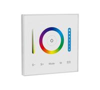 V-TAC SMART Contrôleur de variateur tactile sans fil mural pour bande LED 3 en 1 + RGB+CCT SKU 2915