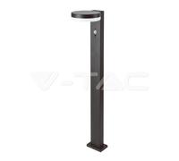 V-tac Solar LED Bollard 5.5W 3000K Black VT-1168 - 23399 onforme]