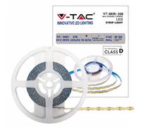 V-TAC Strip LED SMD2835 18W 24V Blanc Chaud 2500-3000K IP20 Bobine 5 m