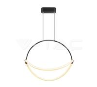 V-tac Suspension LED 16W 4000K noir VT-10125 - 23437