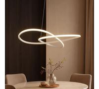 V-Tac Suspension LED Design Blanc, Lampe Plafond 1 Lumière D 50 cm