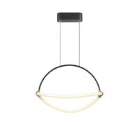 V-TAC VT-10124 Lampadaire LED Suspendu Moderne 12W Lumière Naturelle/Chaude Noir T]