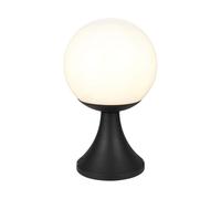 V-TAC VT-1230 Lampe de Jardin Globe LED avec Douille E27 Couleur Noir Mat h: 35cm IP44-11826
