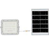 V-TAC VT-40W 7839 Projecteur d'éclairage LED, Panneau solaire 6 W blanc froid blanc