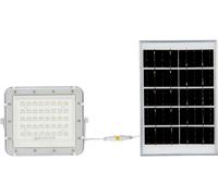 Projecteur solaire blanc - 6W - IP65 - 400 lumens - 6400K