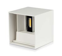 V-TAC VT-759-11 Applique LED 12 W carrée double faisceau réglable 120LM/W 4000K Couleur blanche IP65 - SKU 218528