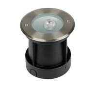 V-TAC VT-7679 Spot encastrable Rond LED COB 8W Angle Oblique 20° Blanc Naturel 4000K Aluminium argenté IP67 - SKU 218621