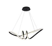 V-TAC VT-7798 Lampadaire LED Suspendu 24W Noir Or Lumière Chaude Design Moderne