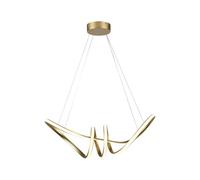 V-TAC VT-7798 Lampadaire LED Suspendu 24W Noir Or Lumière Chaude Design Moderne