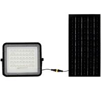 V-TAC Projecteur LED solaire 10W IP65 avec télécommande noir