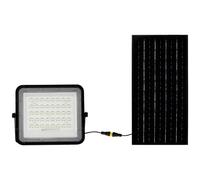 V-TAC Projecteur LED solaire 10W IP65 avec télécommande noir