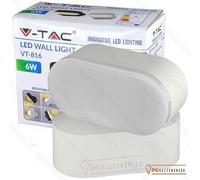 V-Tac VT-816 Applique Murale Étanche Lampadaire Pivotant Faretto 220V Blanc