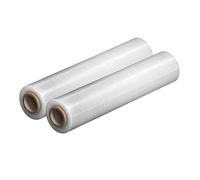 V1 TRADE Film Etirable Demenagement -2 Rouleaux Film Palette Transparent 50cm x 285m - Plastique Protection pour Colis et Meubles