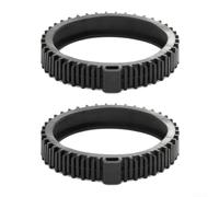 V2 Replacement Tire for pour pentair pour rebel Pool Cleaner(Pack of 2) | Exact fit for pour pentair pour rebel, seamless integration, optimal cleaning performance, black rubber material
