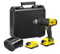 V20 Perceuse Visseuse à Percussion 50Nm- Lithium 18V - 2 Batteries 1,5Ah STANLEY FATMAX - SFMCD711C2K-QW