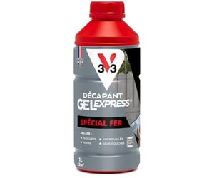 V33 Décapant Gel Express® Spécial Fer 1L