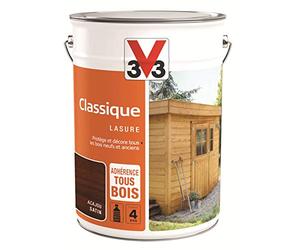 V33 Lasure Classique 4 Ans, Acajou 5L