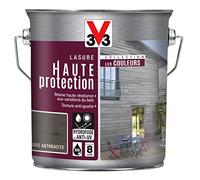 V33 Lasure haute protection, Les couleurs, Gris anthracite 2,5L