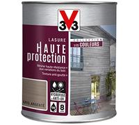 V33 Lasure haute protection, Les couleurs, Gris argenté 1L