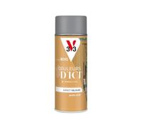 V33 Peinture Bois Couleurs d'ICI aérosol - Jaune ocré - 400ml