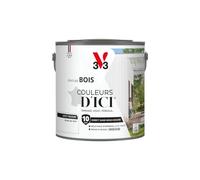 V33 Peinture Bois Couleurs d'ICI - Blanc - 2L