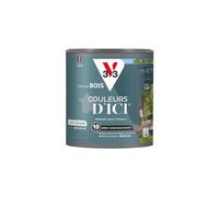 V33 Peinture Bois Couleurs d'ICI - Bleu feutré - 0,5L