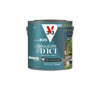 V33 Peinture Bois Couleurs d'ICI - Bleu feutré - 2L
