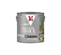 V33 Peinture Bois Couleurs d'ICI - Gris soyeux - 2L
