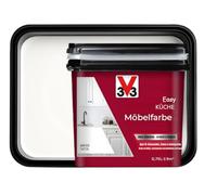 V33 Peinture cuisine 0,75 l rénovation meubles, portes, blanc