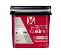 V33 Peinture de rénovation cuisine, Rénovation perfection Seigle satin 750ml